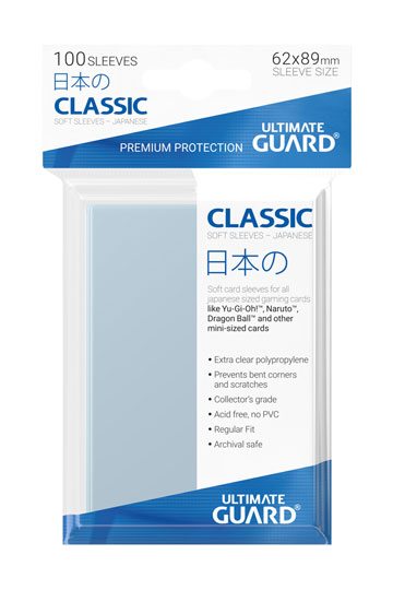 Ultimate Guard Classic Sleeves Japanische Größe (100)