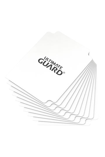 Dimensioni standard di divisori di carta di guardia Ultimate (10) - Bianco
