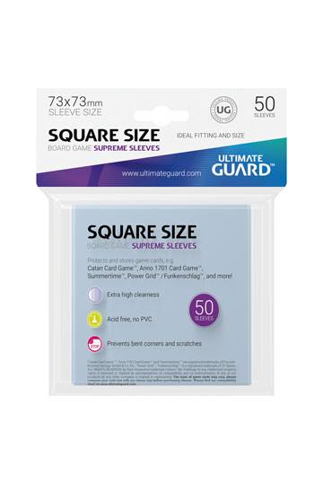 Ultimate Guard Supreme Sleeves for Board Game Cards Square (50)