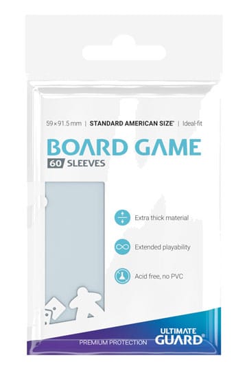 Ultimate Guard Board Oyunu Kolları (60) - Standart Amerikan