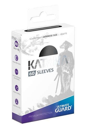 Ultimate Guard Katana Sleeves Japanese Size (60) - Black