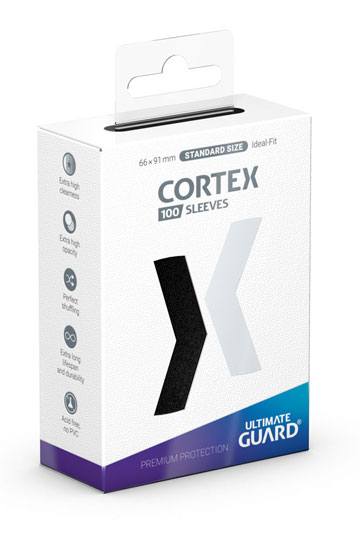 Ultimate Guard Cortex ærmer Standardstørrelse (100) - Sort