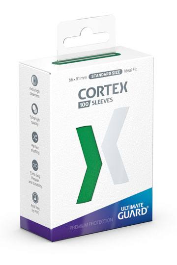 Ultimate Guard Cortex Ärmel Standardgröße (100) - Grün