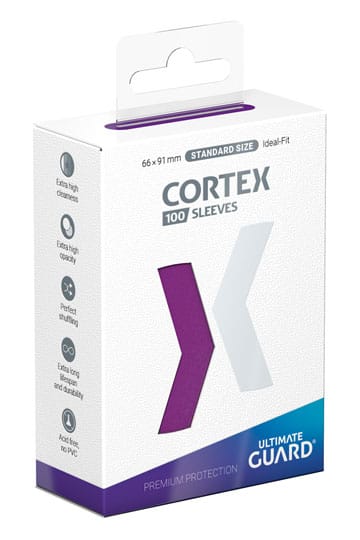 Gardons Ultimate Cortex Sleeves Standard Taille (100) - Purple