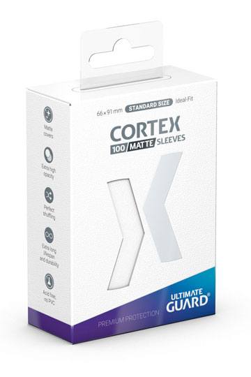 Ultimate Guard Cortex Ärmel matte Standardgröße (100) - Weiß
