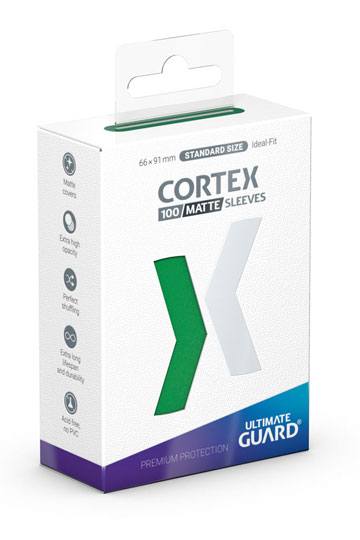 Ultimate Guard Cortex Manges Tamaño estándar Matte (100) - Verde