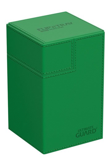 Ultimate Guard Flip'n'Tray 100+ Xenoskin - Grøn