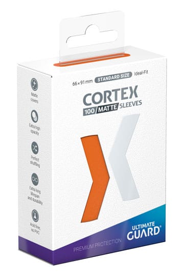 Ultimate Guard Cortex ermer Matt Standard Size (100) - Orange