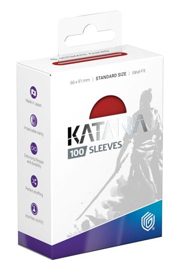 Ultimate Guard Katana Sleeves Standard Size (100) - Rising Sun