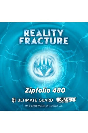 Ultimate Guard Zipfolio 480 Xenoskin Magic: The Gathering "Reality Fracture" - Blanco Raro / Negro Raro