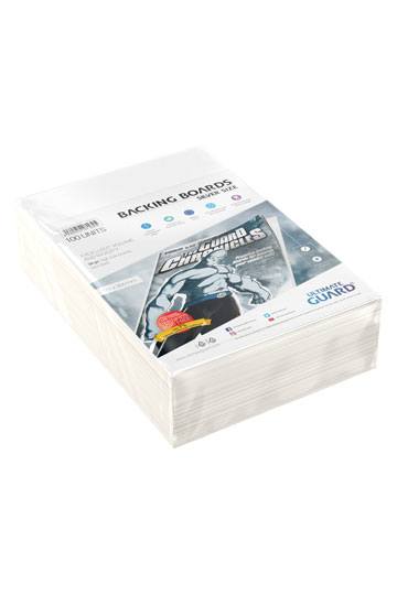 Ultimate Guard Comic Backing Boards (100) - Silver Size