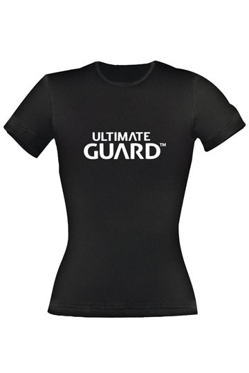 Ultimate vakt damer t-shirt ordmärke svart