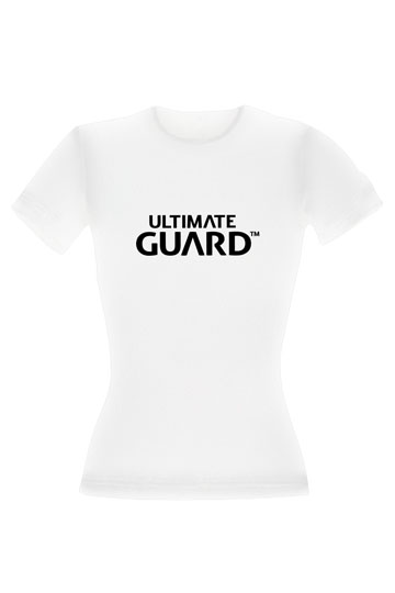 Ultimate Guard Ladies T-skjorte Wordmark White