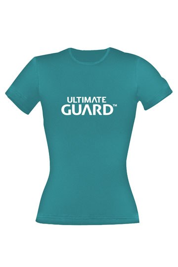 Ultimate Guard Ladies T-skjorte Wordmark Petrol Blue