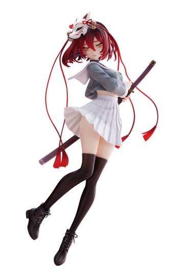 Orijinal karakter pvc heykeli yu illüstrasyon wasera-chan 26 cm