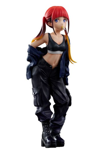 Gridman Universe Zozo Black Collection Statue Pvc Chise Asukagawa 21 cm