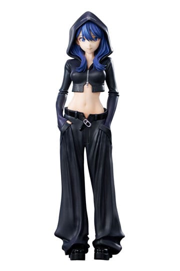 Gridman Universo Zozo Black Collection Statue PVC Rikka Takarada 24 cm