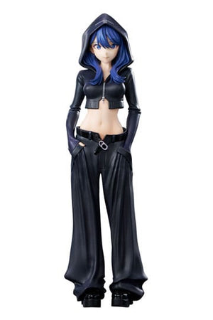 Gridman Universo Zozo Black Collection Statue PVC Rikka Takarada 24 cm