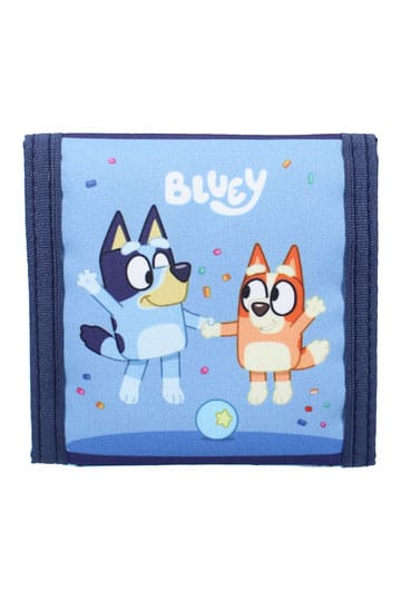 Bluey Wallet Black Bluey Best Friends Fun