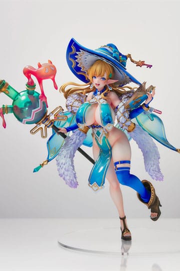 Personaje Original Elf Village Series Estatua de PVC 1/6 15th Villager Milklinde Antena 25 cm