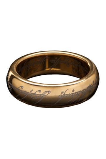 Lord of the Rings Tungsten Ring The One Ring (gold plated) Size 9