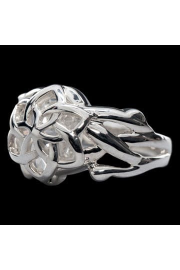 Herr der Ringe Nenya - Der Ring von Galadriel (Sterling Silber) Größe 9.75