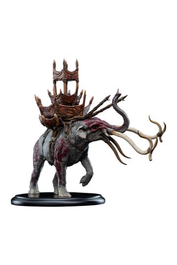 Mini Estatua El Señor de los Anillos Mumak en Batalla 17 cm