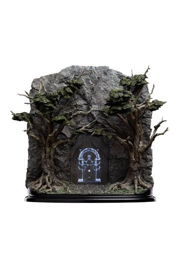 Lord of the Rings -standbeeld de deuren van Durin -omgeving 29 cm