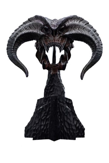 Lord of the Rings Mini Statue Skull på en Balrog 20 cm