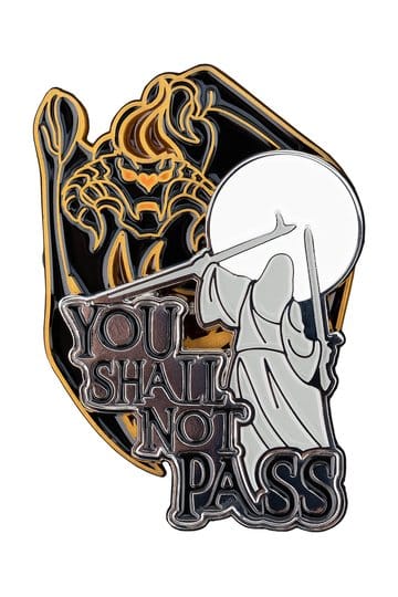 Gospodar prstenova Collectors Pins 2-Pack You Shall Not Pass 8 cm
