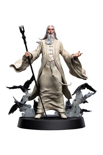 De heer van de ringen Figuren van fandom PVC -standbeeld Saruman de witte 26 cm
