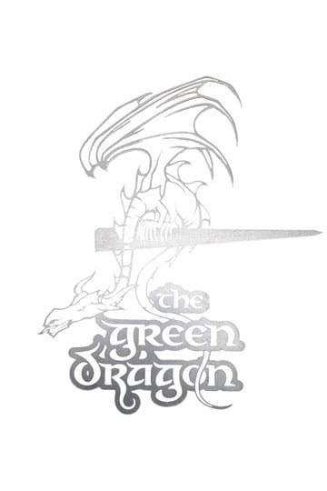 Gospodar prstenova Metalbird The Green Dragon 38 cm