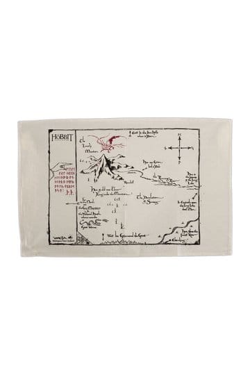 Hobbit Çay Havlusu Thorins Haritası 72 cm