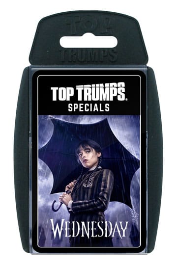 Gioco di carte del mercoledì Top Trumps *Versione tedesca*