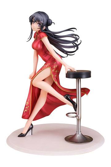 Rascal drømmer ikke om Bunny Girl Senpai Statue 1/7 Mai Sakurajima Chinese Dress Ver. 22 cm