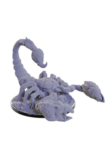 Pathfinder Battles Cortos profundos Miniaturas sin pintar 2 paquetes Magma Scorpion Caso (2)