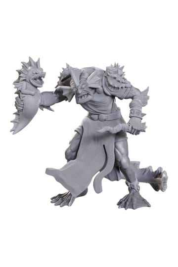 D&D Nolzurs fantastiska miniatyrer ommålade miniatyrer Sahuagin Priestess