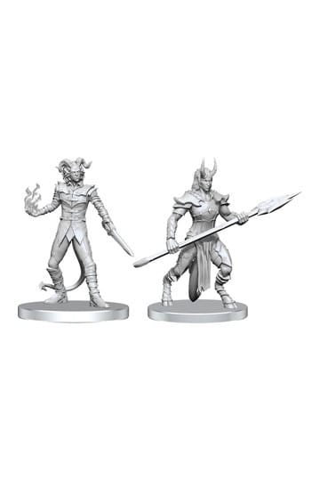 Pathfinder Deep Cuts Miniature non verniciate Vordine (Infantry Devil) e Pitborn Rogue