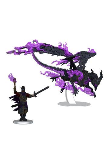 D & D-iconen van de rijken Dragonlance vooraf geschilderde miniaturen Lord Soth op Greater Death Dragon (set 25)