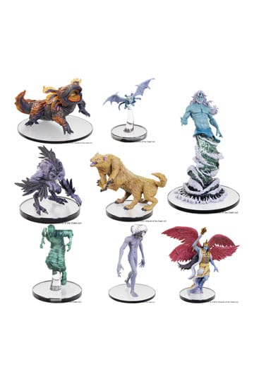 D & D -pictogrammen van de rijken vooraf geschilderde miniaturen reizen door de stralende Citadel - monsters in dozen set
