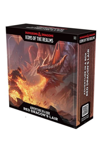 D&D Icons of the Realms pre-painted Miniatures Adventure in a Box - Red Dragon's Lair