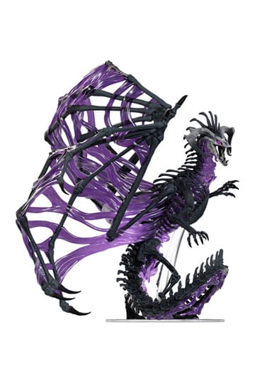 D&D Icons of the Realms Boxed prepainted Miniatures Black Dracolich 30 cm