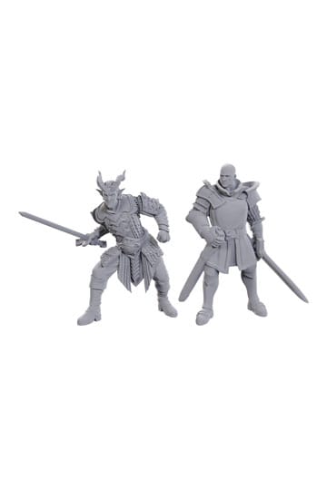 D&D Nolzurs vidunderlige miniaturer umalet miniature Ulder Ravengard & Zevlor