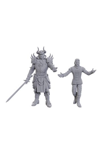 D&D Nolzur's prachtige miniaturen ongeverfd miniatuur Sarevok Anchev & Raphael