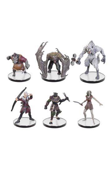 Pathfinder Battles, confezione da 6 miniature preverniciate di Forest Stalkers