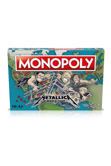Metallica Monopoly Metallica World Tour *Französische Version *