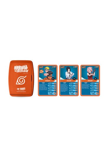 Naruto Shippuden Collectible Card Game Top Trumps Quiz Anime Collectible *Duitse versie *