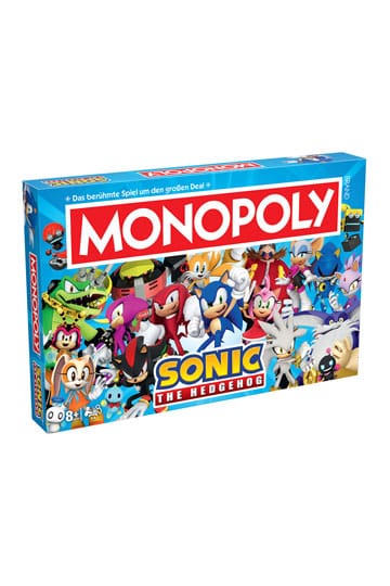 Monopoly Board Game Sonic the Hedgehog *German Version*