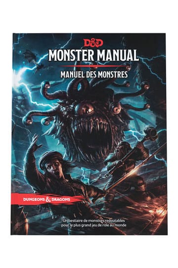 Dungeons & Dragons RPG Monster Manual french