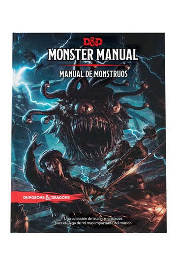 Dungeons & Dragons RPG Monster Manual spanish